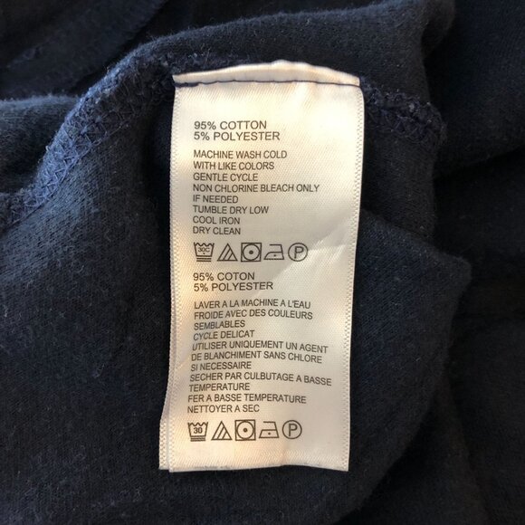 Tommy Bahama Mens 1/4 Zip Pullover Cotton Blend Blue XL - Picture 4 of 4